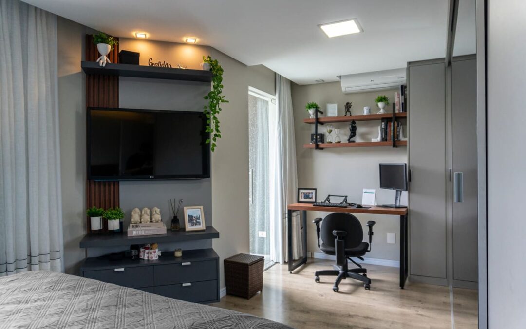 Projeto completo em Quatro Barras: a harmonia dos móveis planejados em cada ambiente