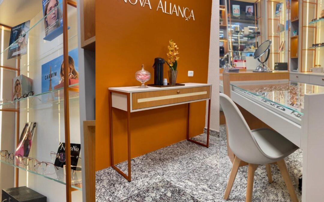 Projeto Comercial Forniture: a transformação da Ótica Nova Aliança no Sítio Cercado, Curitiba