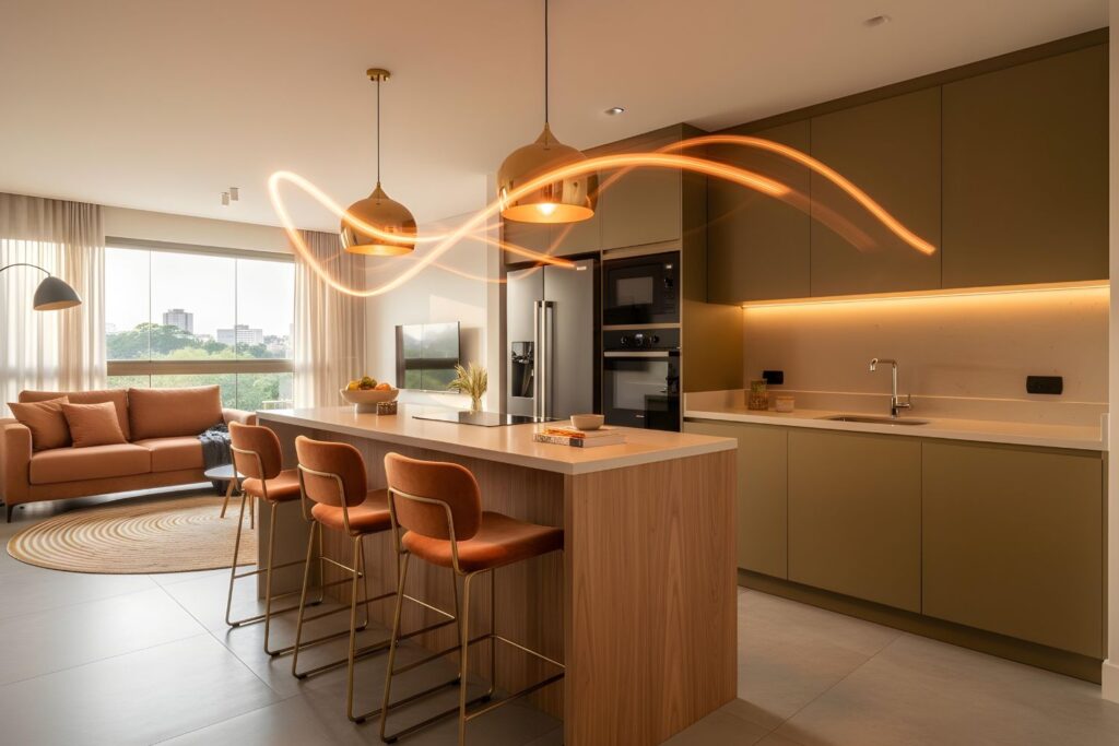 Layout de Cozinha Planejada - Forniture Móveis Planejados Curitiba