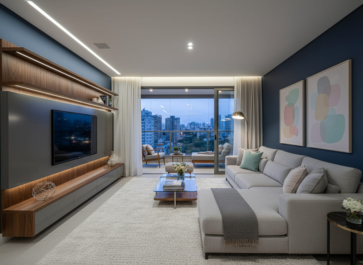 Móveis sob medida no Ecoville design e exclusividade para apartamentos de alto padrão