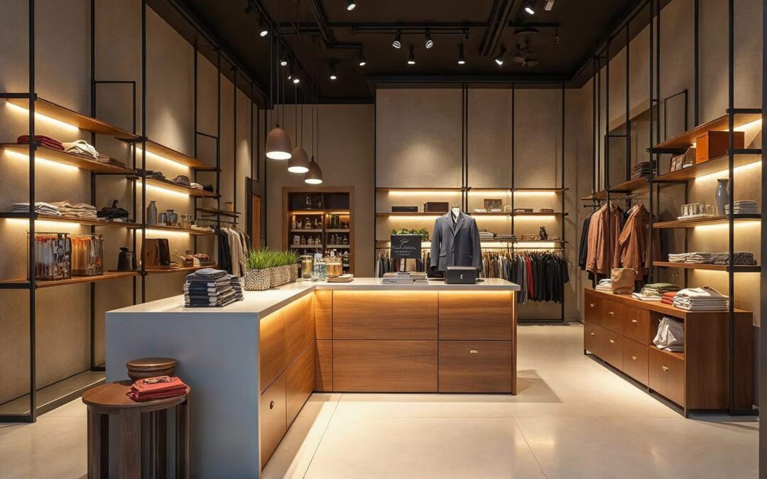 Móveis planejados para lojas e escritórios em Curitiba