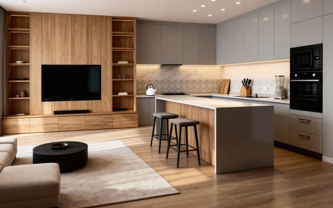 Cozinha integrada com a sala: 5 dicas de mestre para um projeto perfeito