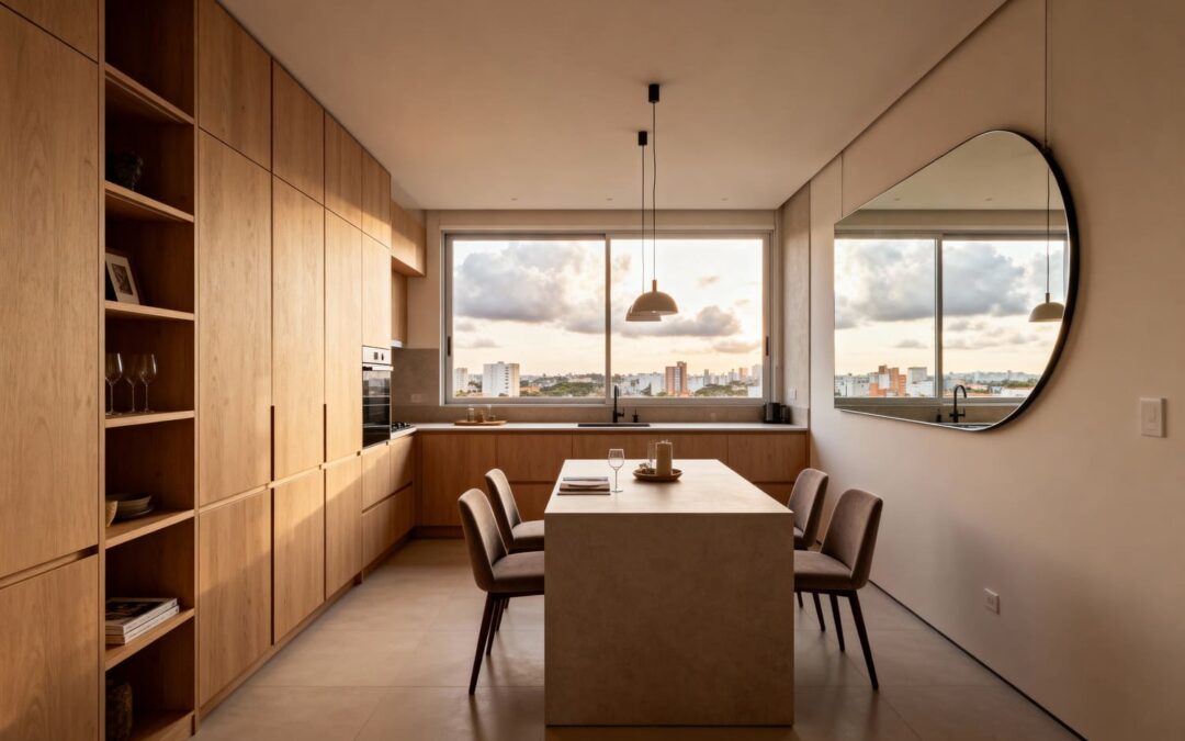 Móveis Planejados para Apartamentos Pequenos em Curitiba: 7 Dicas de Otimização para Ampliar seu Lar